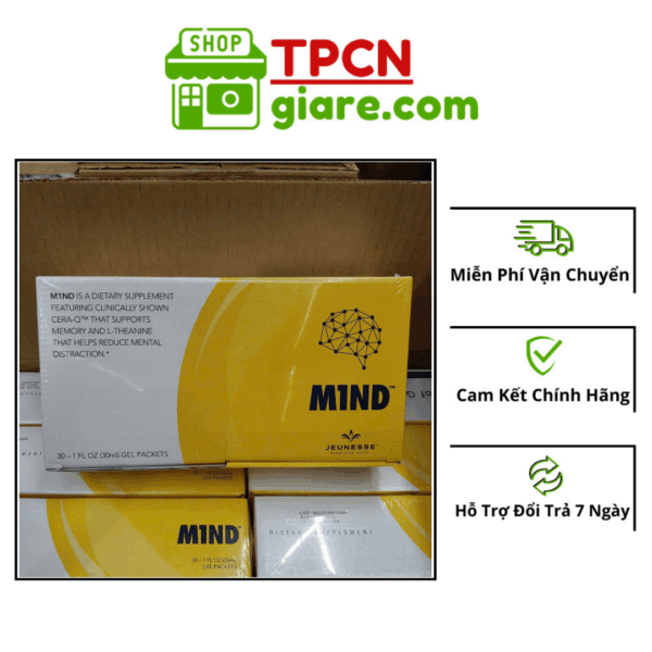 Thực Phẩm Bảo Vệ Sức Khỏe MIND Jeunesse M1nd Hỗ Trợ Trí Não