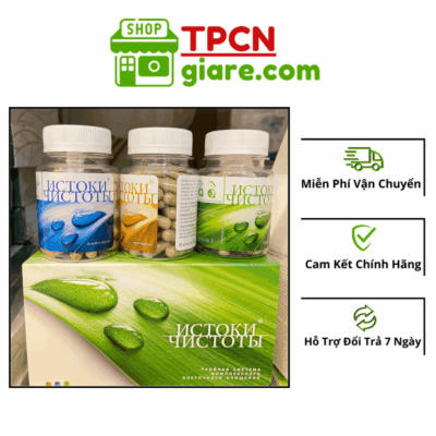 Bộ 3 Thải Độc Siberian Health Renaissance Triple - Chính Hãng