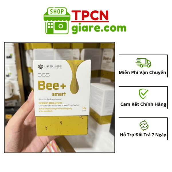 Bee+ Smart LifeWise - Tăng Cường Hoạt Động Của Não Bộ Hộp 14 Gói