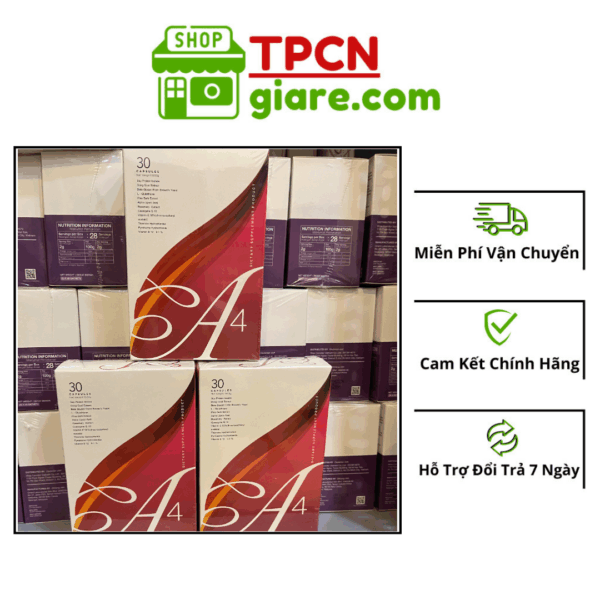 Cân bằng nội tiết tố Jeunesse A4 hộp 30 viên giảm nám khô hạng cho phái nữ