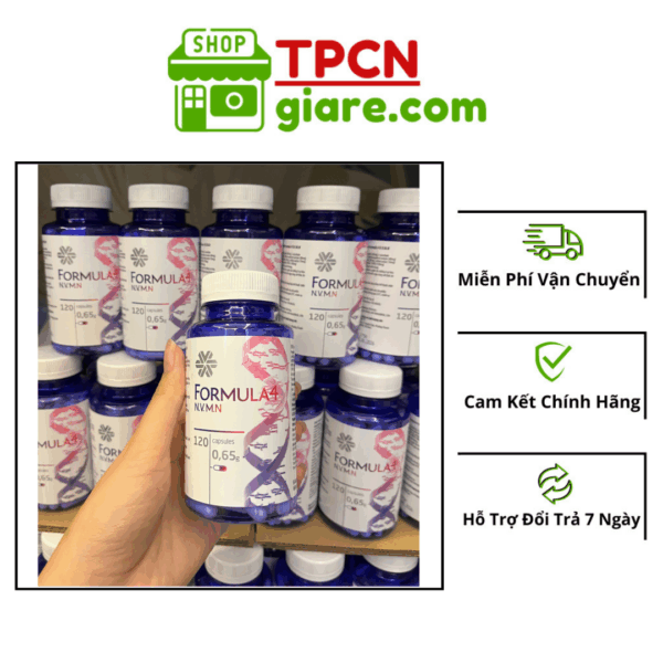 Siberian Novomin Formula 4 N.V.M.N Chống Lại Lão Hóa Tế Bào