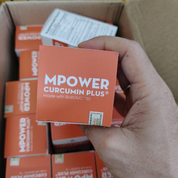 Viên Uống Mpower Curcumin Plus Nghệ Tươi Canada - Lọ 30 Viên - Hình ảnh 7