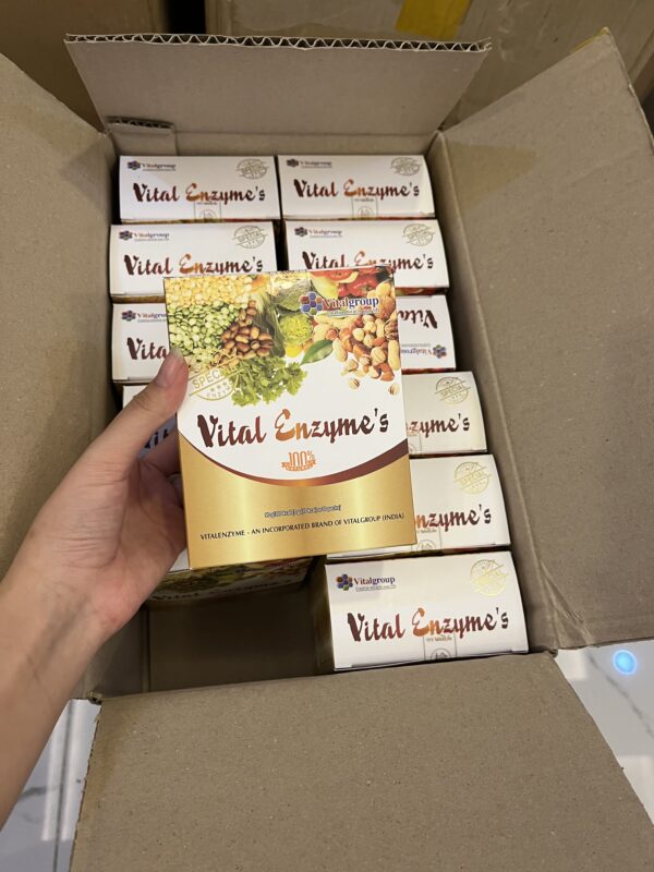 Vital Enzymes VitalGroup Hộp 30 Gói - Hỗ Trợ Thanh Lọc Cơ Thể, Tiêu Hoá Tốt - Hình ảnh 3