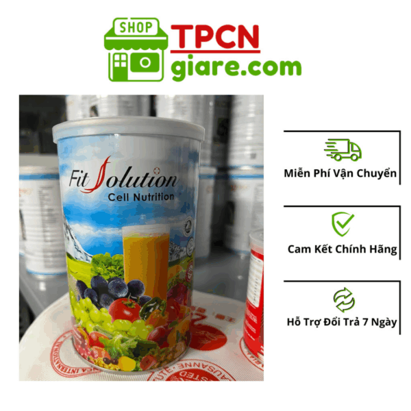 Thực Phẩm Bổ Sung Dinh Dưỡng Fit Solution Cell Nutrition Total Swiss - Hộp 600gr