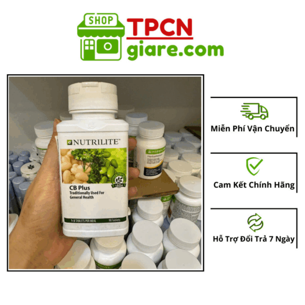 TP BVSK Nutrilite Amway CB Plus ngắn hấp thu tinh bột