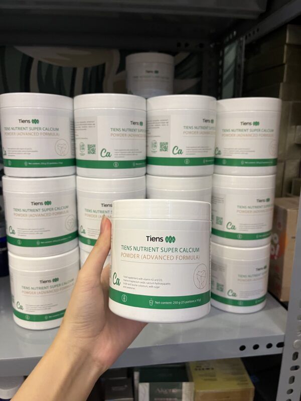 Canxi Tiens Nutrient Super Calcium Powder - Hộp 250g Giá Tốt Date Mới - Hình ảnh 2