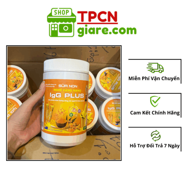 Sữa Non Nghệ Vàng Nano Eco G9 Tăng Cường Hệ Miễn Dịch