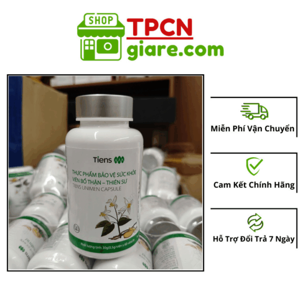 Thực Phẩm Bảo Vệ Sức Khoẻ Viên Bổ Thận - Thiên Sư Lọ 60 Viên