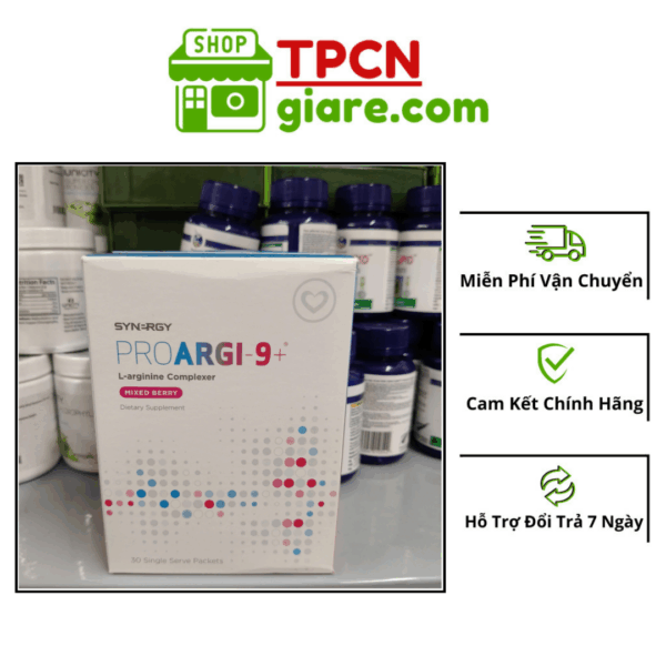 ProArgi-9+ - Sản Phẩm Dinh Dưỡng Hỗ Trợ Tim Mạch Từ Synergy