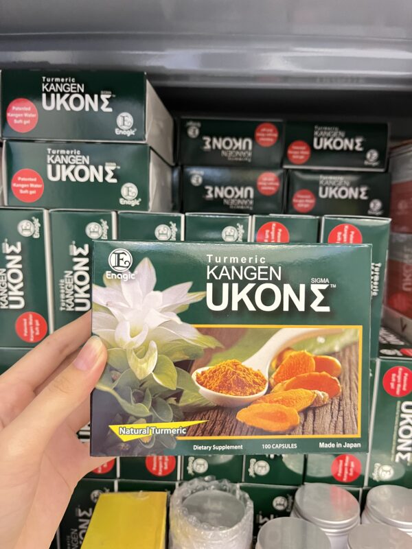 Viên uống tinh chất nghệ Kangen Ukon nhập khẩu từ Nhật Bản - Hình ảnh 2