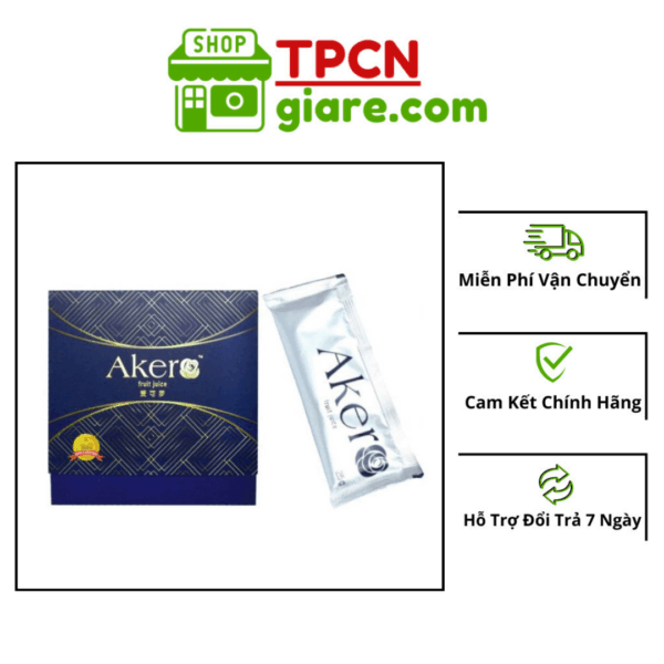 Akero Fruit Juice - Cải thiện hệ miễn dịch (Hộp 15 gói)