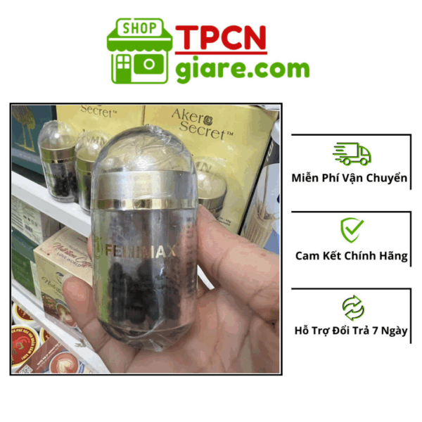 VIÊN UỐNG FEMIMAX AKERO LỌ 90G GIÚP CẢI THIỆN SỨC KHỎE SINH LÝ NỮ CHÍNH HÃNG