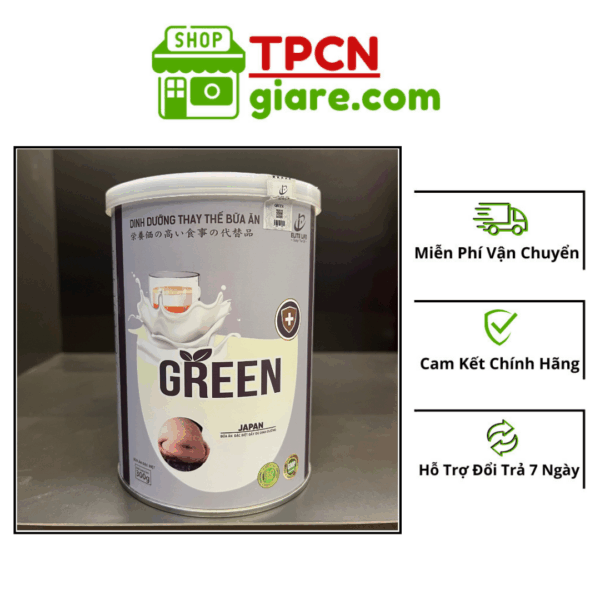 BỘT CHUYỂN HÓA GREEN - SẢN PHẨM DINH DƯỠNG ĐẶC BIỆT CHO NGƯỜI THỪA CÂN, BÉO PHÌ DO RỐI LOẠN TIÊU HÓA