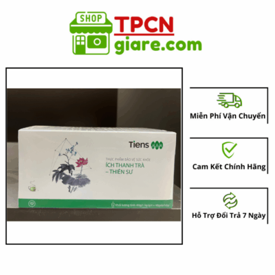 Thực Phẩm Bảo Vệ Sức Khoẻ Ích Thanh Trà Thiên Sư Tiens - Hỗ Trợ Giảm Mỡ Máu ( Hộp 40 Gói )