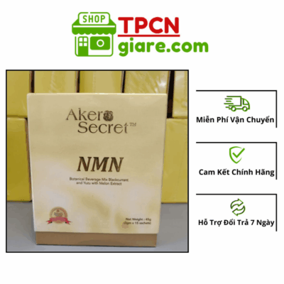 Thực Phẩm Bảo Vệ Sức Khoẻ Akero Secret NMN - Hộp 15 Gói