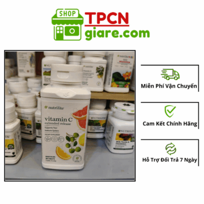 VITAMIN C (MẪU MỚI) EXTENDED RELEASE AMWAY NUTRILITE™  - LỌ 180 VIÊN