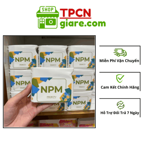 Viên Uống NPM ProjectV Direct Hit Tăng Cường Sức Đề Kháng, Chống Oxy Hóa ( Hộp 60 Viên ) - Chính Hãng Pháp