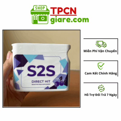 Viên uống ProjectV S2S (Safe To See) Vision Tăng Cường Sức Khỏe Thị Lực - Hộp 30 Viên