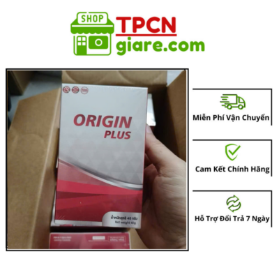 BỘT UỐNG ORIGIN PLUS THÁI LAN - CHĂM SÓC SỨC KHỎE TOÀN DIỆN (HỘP 10 GÓI)