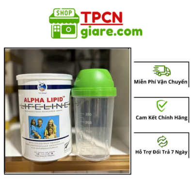 [Seacet Date 3/2026] Sữa Non Alpha Lipid Lifeline – Tăng Cường Miễn Dịch Từ New Zealand (Hộp 450G)