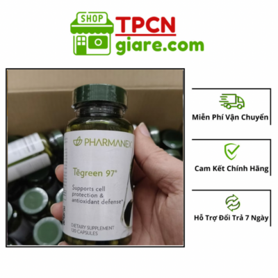 VIÊN UỐNG TRÀ XANH TEGREEN 97 NUSKIN - GIẢM MỠ, CHỐNG OXY HÓA TẾ BÀO (120 VIÊN)