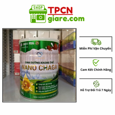 Dinh Dưỡng Kháng Thể Nano Chaga - Thực Phẩm Bổ Sung Sức Khoẻ Và Tăng Cường Sức Đề Kháng (800G/Hộp)