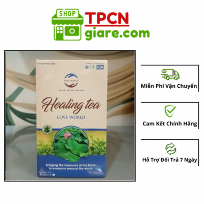 Healing Tea Love World – Trà Thảo Mộc Thanh Lọc & Hỗ Trợ Sức Khỏe Tự Nhiên ( Hộp 21 Gói )