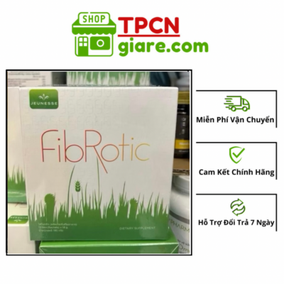 Jeunesse FibRotic – Giải Pháp Thải Độc Hệ Tiêu Hóa & Tăng Cường Miễn Dịch (Hộp 10 Gói)