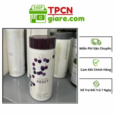Viên Uống AgeLoc Reset Nuskin - Bước Đột Phá Cho Sức Khỏe Chống Lão Hóa, Tăng Cường Sức Khoẻ Lọ 60 Viên