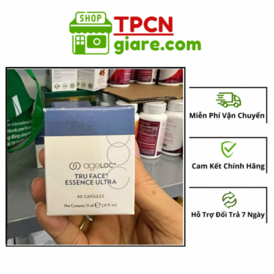 Ageloc Tru Face Essence Ultra – Tinh Chất Nâng Cơ & Săn Chắc Da (Lọ 60 Viên)