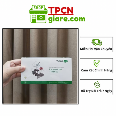 Ích Thanh Trà Thiên Sư Tiens - Hỗ Trợ Giảm Mỡ Máu, Thanh Lọc Cơ Thể Mẫu Mới (Hộp 30 Gói)