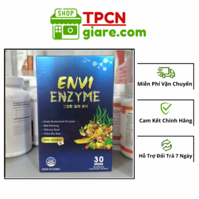 ENVI ENZYME – MEN TIÊU HÓA LÊN MEN TỰ NHIÊN TỪ HÀN QUỐC (HỘP 30 GÓI)